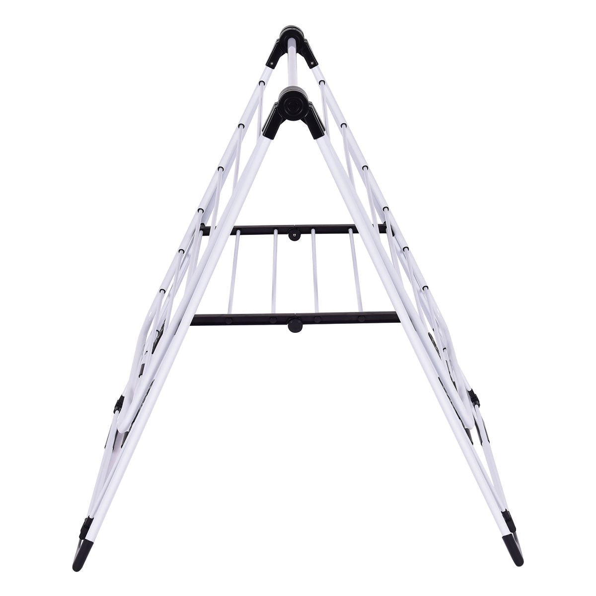 Séchoir Pliable Rangement Pour Vêtements De Lessive Cintre Robuste Étendoir À Linge Séchoir À Vêtements En Acier Pour Intérieur/Extérieur